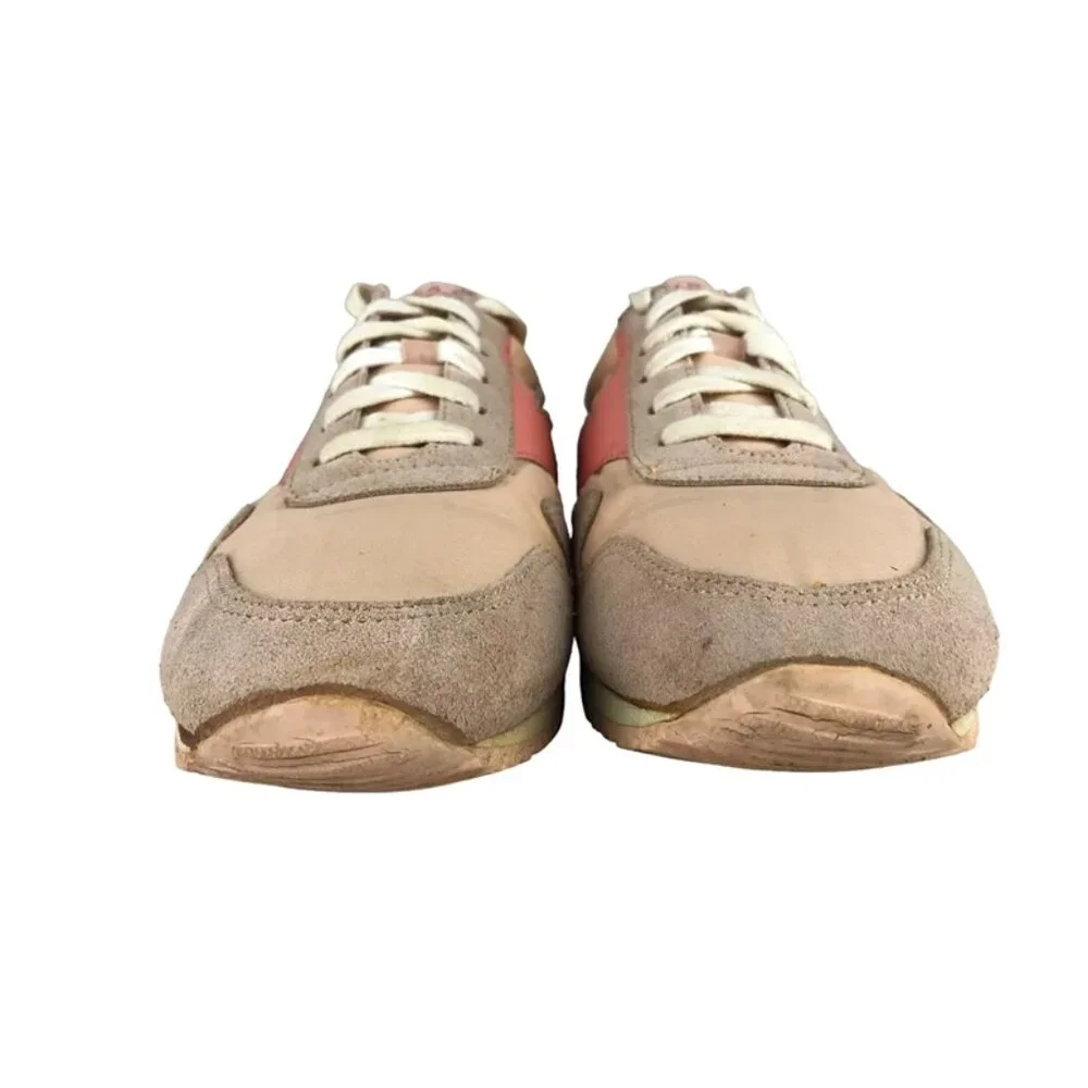 USA Olympics Womens Pink Cushioned Almond Toe Lace Up Sneaker Shoes Size US 8.5B